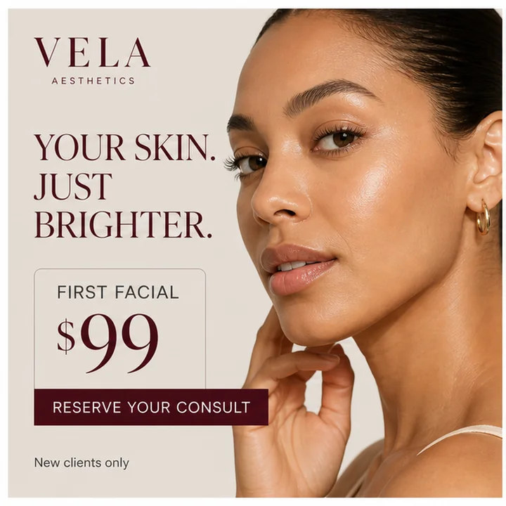 Med spa ad — facial treatment