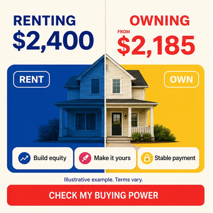 Real estate ad — home valuation